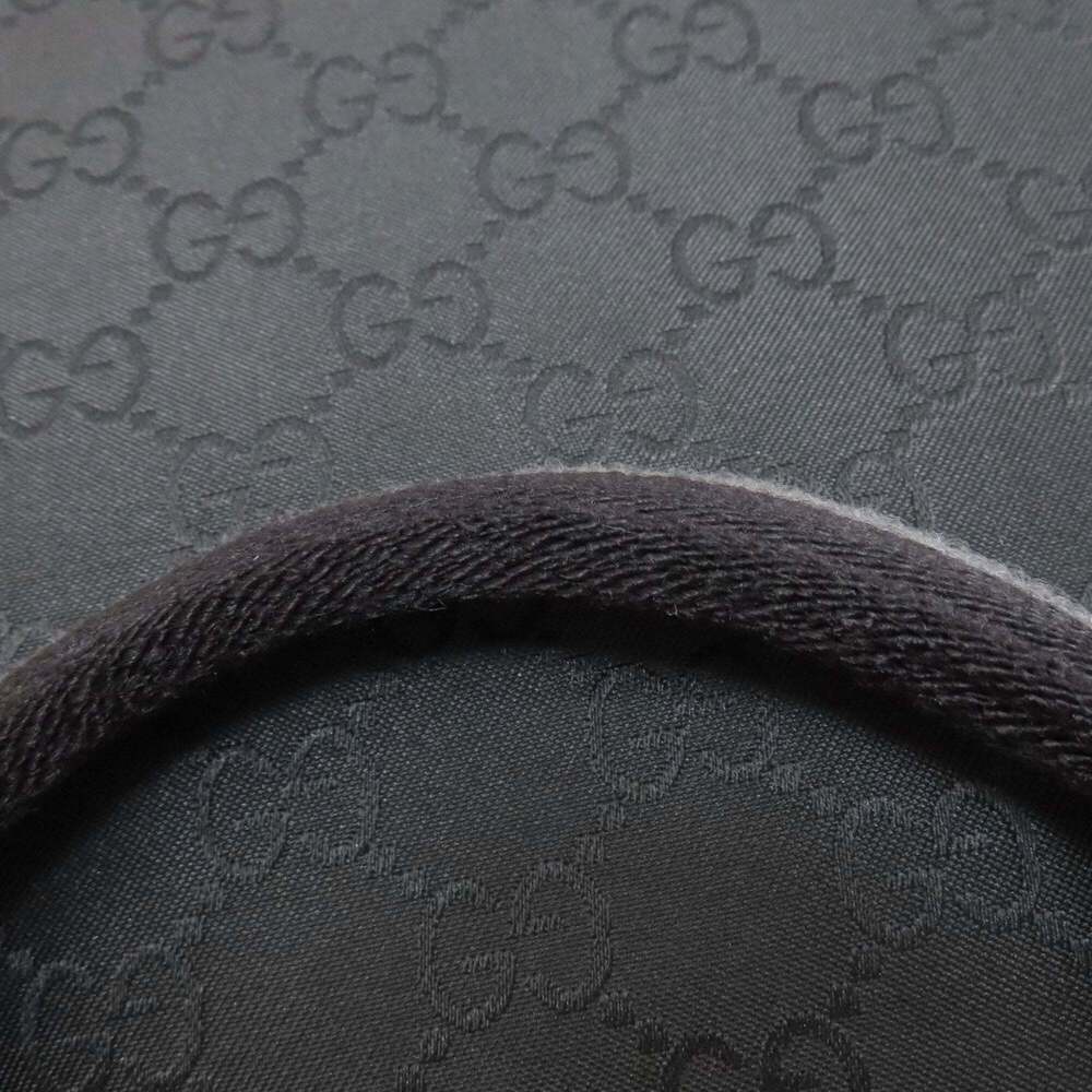 GUCCI Authentic Black Canvas Tote Bag - Picture 14 of 16